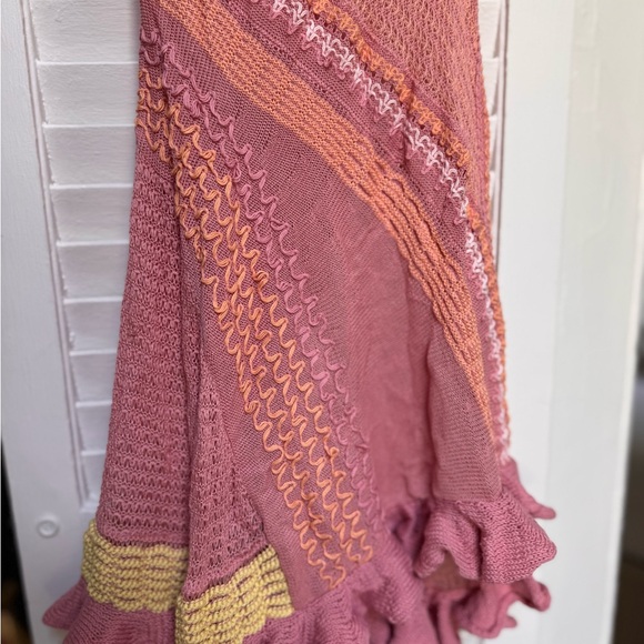 Roberta Einer Baby Ali Knit Peach Mini Dress - Picture 6 of 9